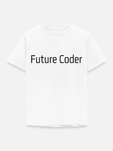 Zukünftige Programmiererin - Kinder T-Shirt - Weiß