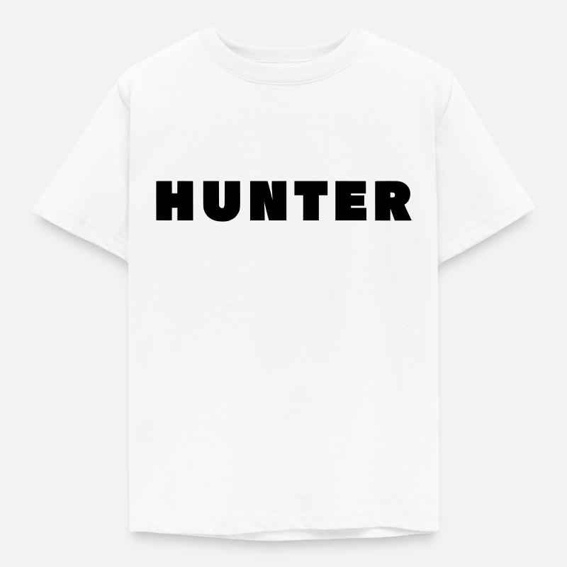 HUNTER - Kids' T-Shirt - white