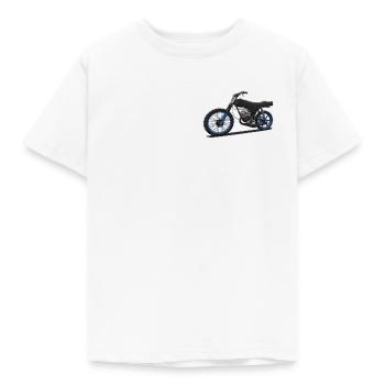 Prima 5 GT // Cross // Illustration - Kinder T-Shirt - Weiß - Vorne - AI Model Kid Male (0cm)