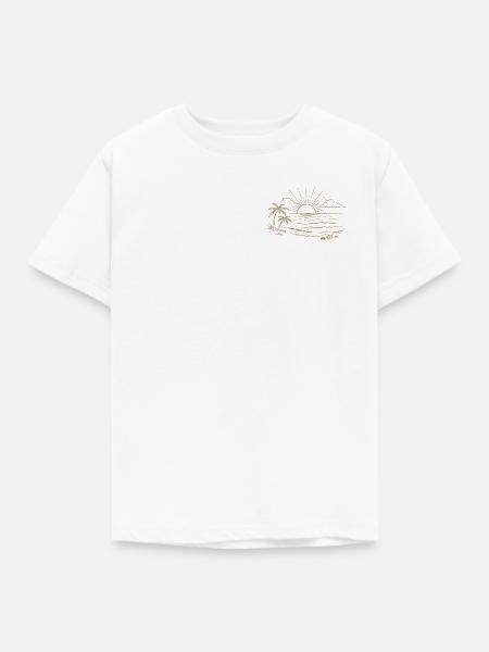 Sunset  - Kinder T-Shirt - Weiß