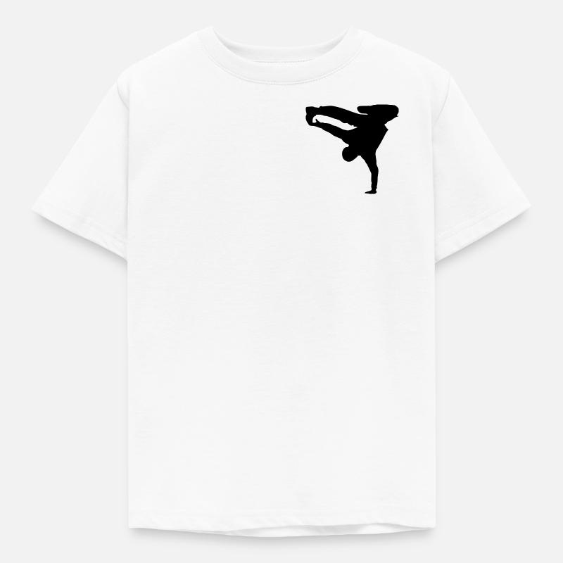 Capoeira dance - Kinder T-Shirt - Weiß