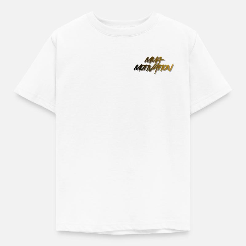 MMA Gold Graffiti - Børne-T-shirt - hvid