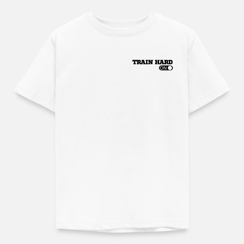 Workout - Kinder T-Shirt - Weiß