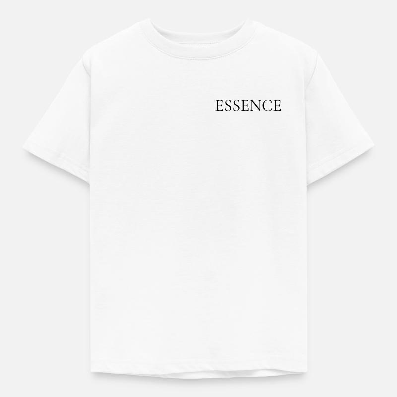 ESSENCE – Elegant breast statement - Kids' T-Shirt - white