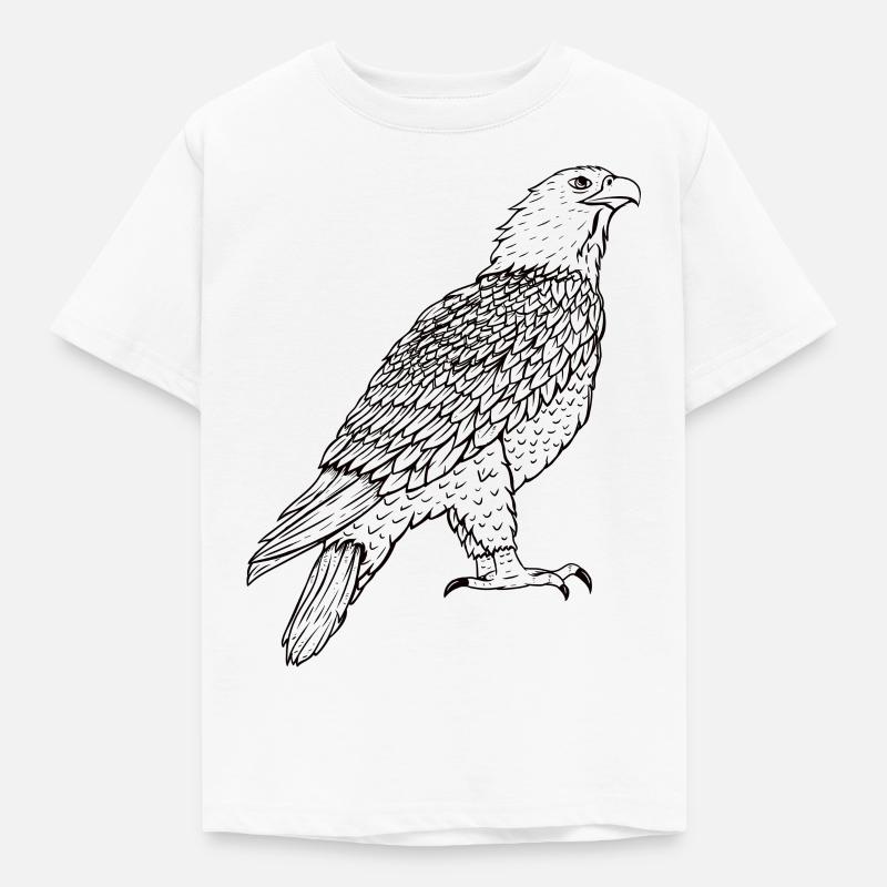 eagle - Kids' T-Shirt - white