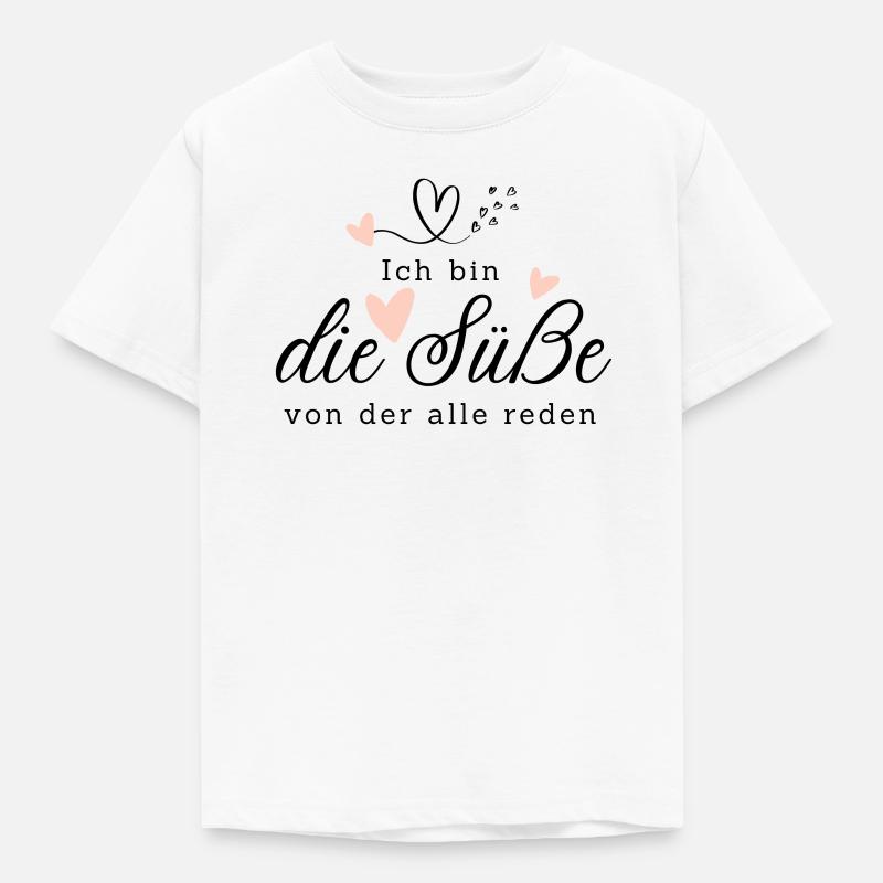 Baby - Geschenkidee Muttertag Vatertag Weihnachten - Kinder T-Shirt - Weiß