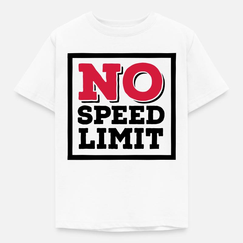 speed - Kinder T-Shirt - Weiß