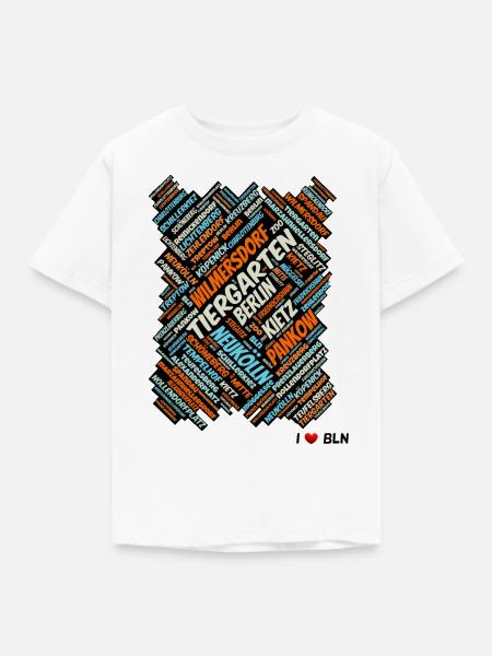 Berlin - Kinder T-Shirt - Weiß