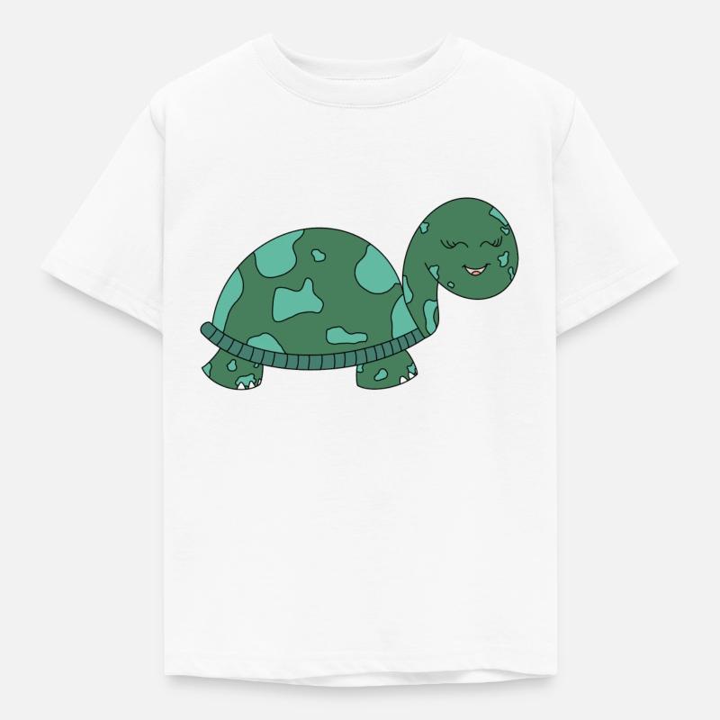 Turtle - Kids' T-Shirt - white