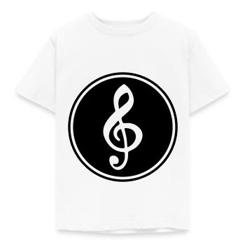 Sheet Music Musician - Kids' T-Shirt - white - Front - AI Model Kid Male (0cm)