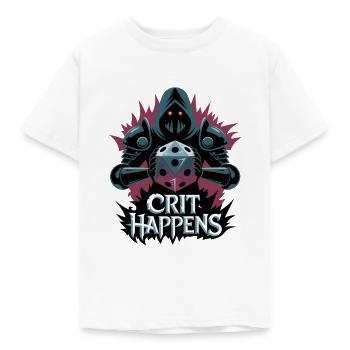 Kritisches Kriterium passiert - Kinder T-Shirt - Weiß - Vorne - AI Model Kid Male (0cm)