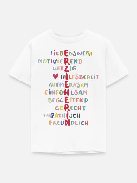 erzieherin - Kinder T-Shirt - Weiß