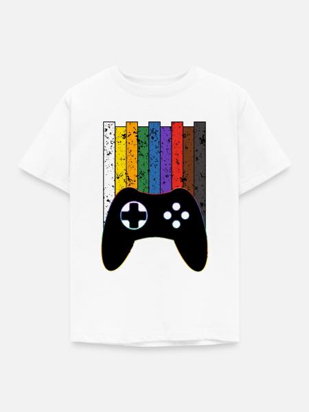 Konsole - Kinder T-Shirt - Weiß