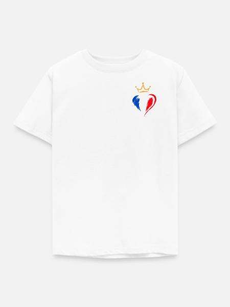 6F2DC4EF-791A-49CB-99C6-58A5D66E4BCD - Kinder T-Shirt - Weiß