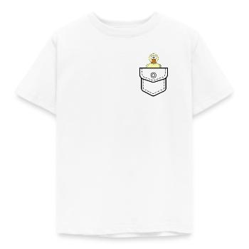 Poche Canard - T-shirt Enfant - blanc - Devant - AI Model Kid Male (0cm)