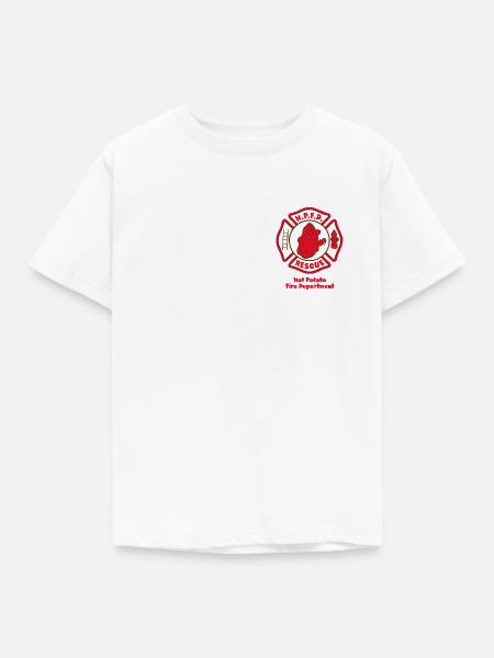 Mr. Potato Head Fire Department - Kinder T-Shirt - Weiß