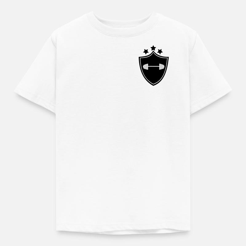 Fintess - Kinder T-Shirt - Weiß