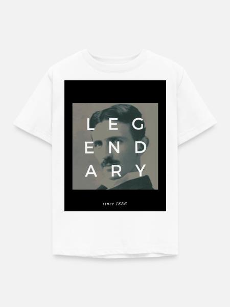 Der legendäre Nikola - Kinder T-Shirt - Weiß