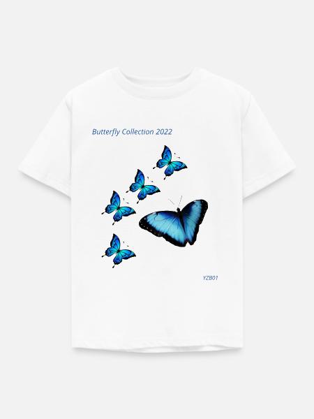 Butterfly Collection 2022 - Kinder T-Shirt - Weiß