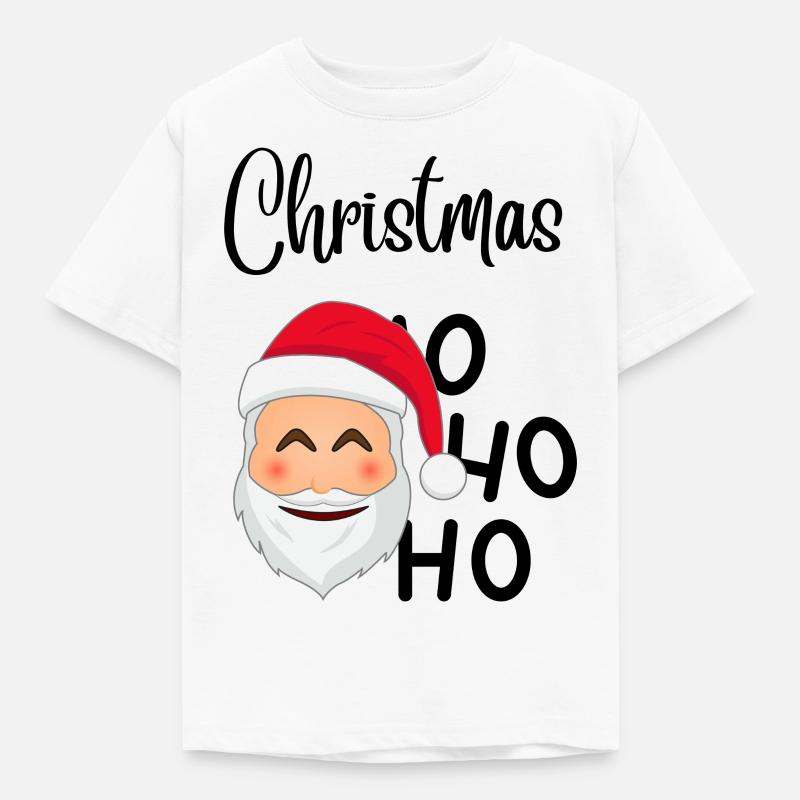 HoHoHo de Noël - T-shirt Enfant - blanc