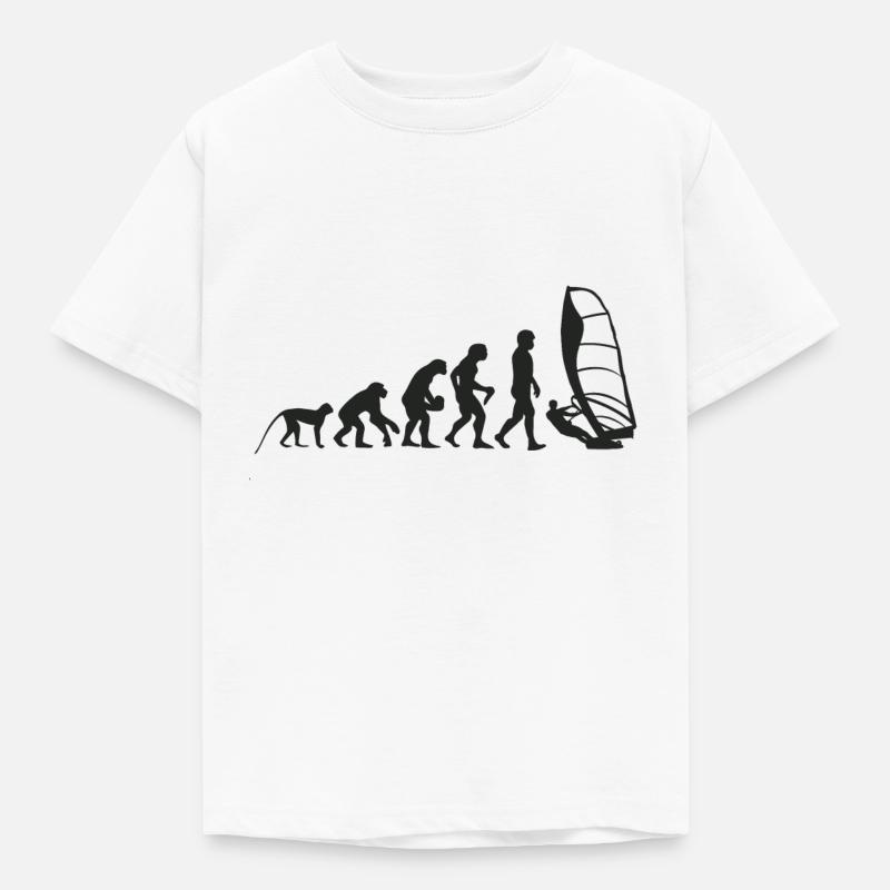 Evolution Windsurfing - T-shirt Enfant - blanc
