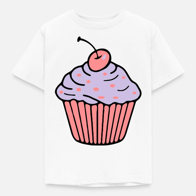 Cupcake - T-shirt Enfant - blanc