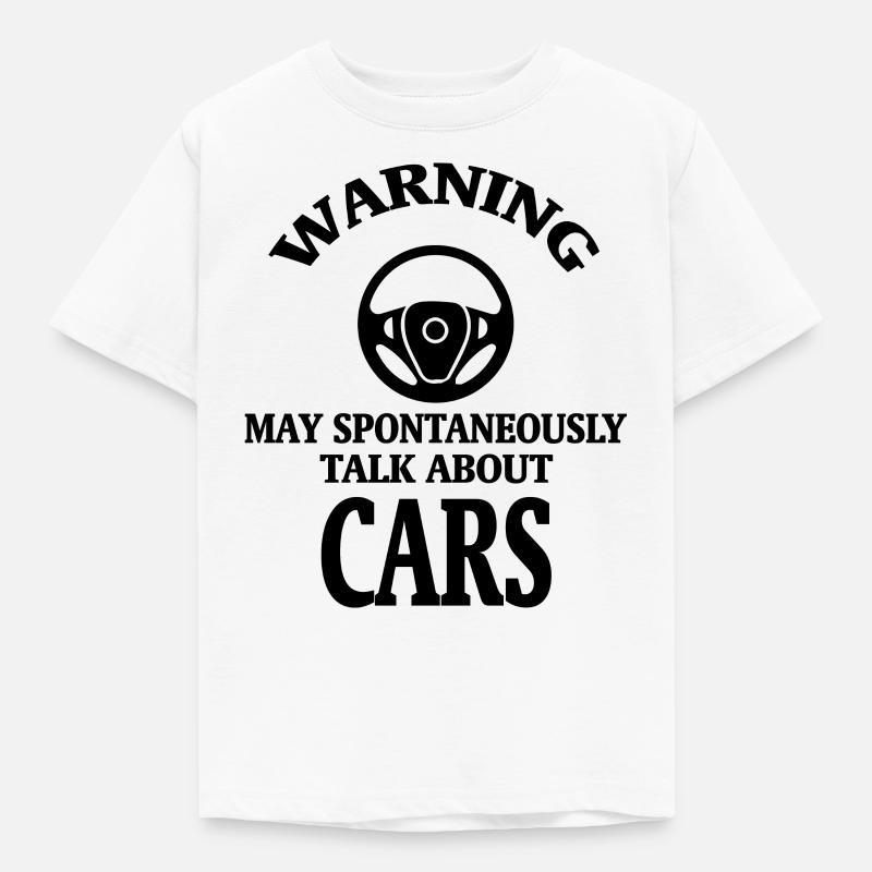 Car Auto - Kinder T-Shirt - Weiß