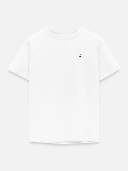 Kleines Lächeln - Kinder T-Shirt - Weiß
