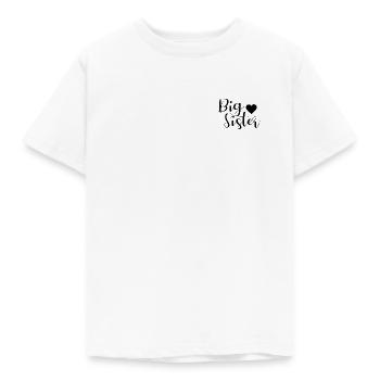 Big Sister - Kids' T-Shirt - white - Front - AI Model Kid Male (0cm)