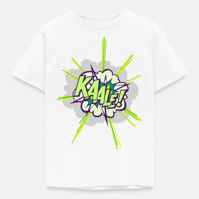 KAALE! - Kinder T-Shirt - Weiß