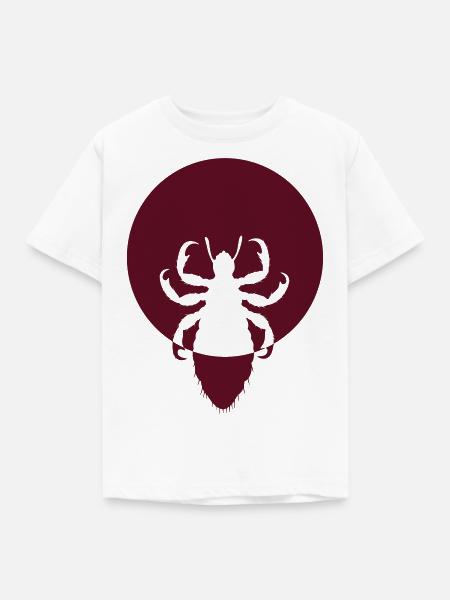 insekt logo - Kinder T-Shirt - Weiß