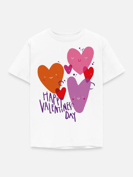 Love white - Kinder T-Shirt - Weiß