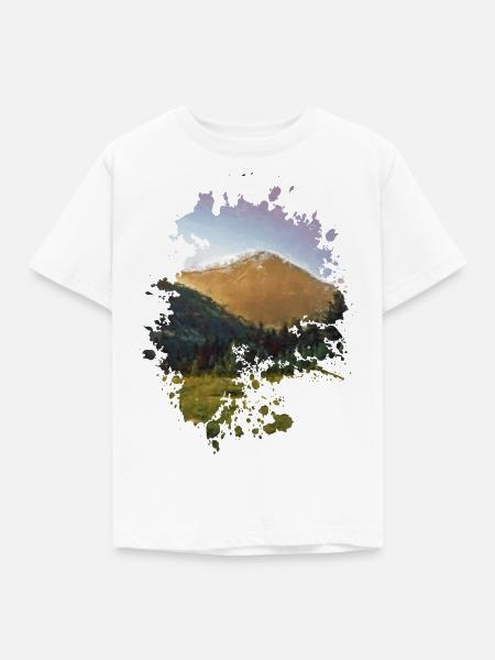 Wüste - Kinder T-Shirt - Weiß