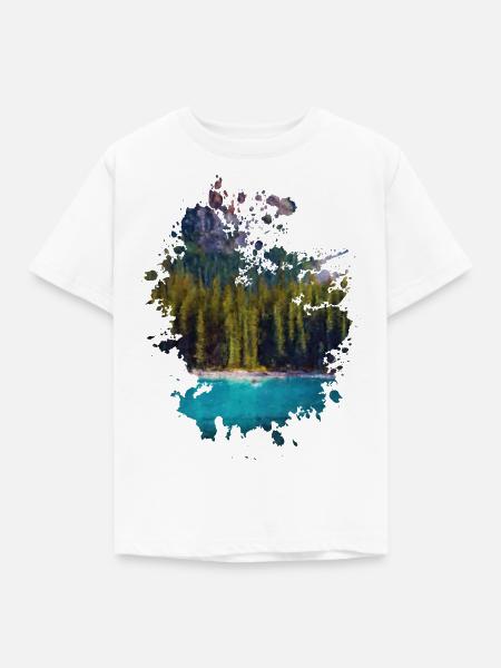 See - Kinder T-Shirt - Weiß