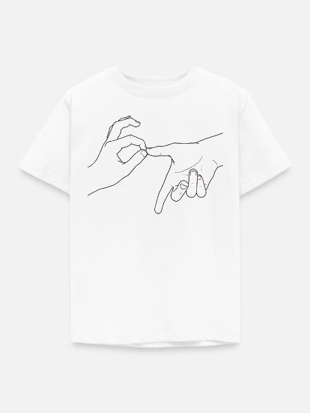 six seven - Kinder T-Shirt - Weiß
