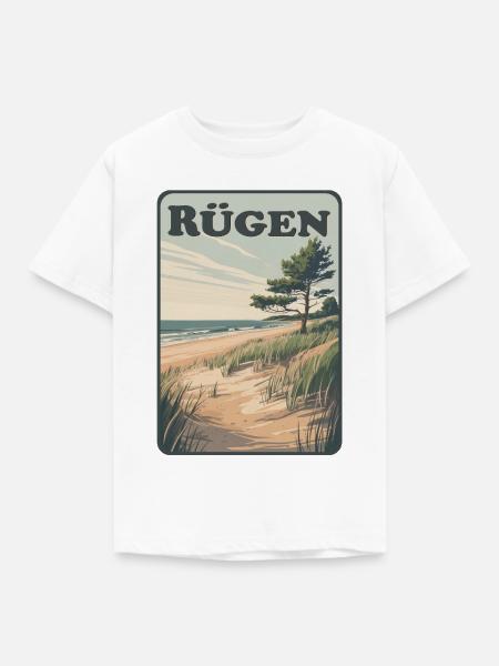 Rügen - Kinder T-Shirt - Weiß