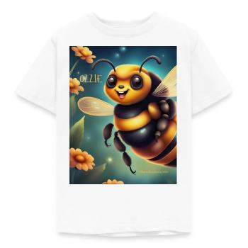 OZZIE - Kids' T-Shirt - white - Front - AI Model Kid Male (0cm)
