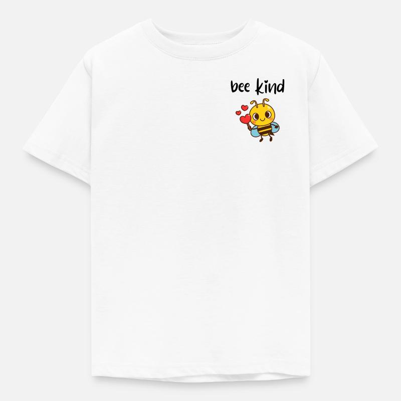 Biene Imker Spruch Geschenk - Kinder T-Shirt - Weiß