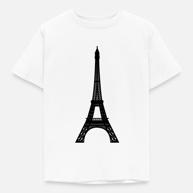 Tour Eiffel - T-shirt Enfant - blanc