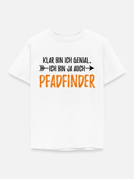 Pfadfinder - Kinder T-Shirt - Weiß