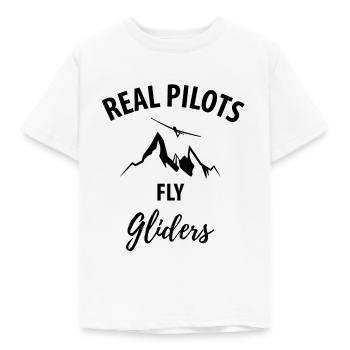 Pilote pilote de planeur planeur - T-shirt Enfant - blanc - Devant - AI Model Kid Male (0cm)