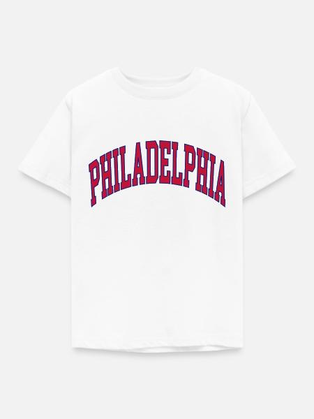 Philadelphia - Kinder T-Shirt - Weiß