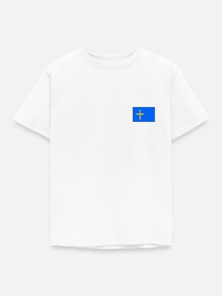 Asturien - Kinder T-Shirt - Weiß