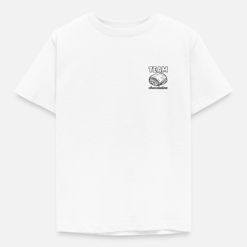 Team chocolatine - T-shirt Enfant - blanc