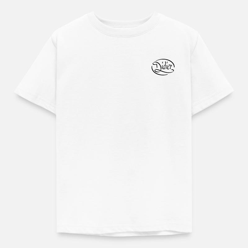 Didier - Kinder T-Shirt - Weiß