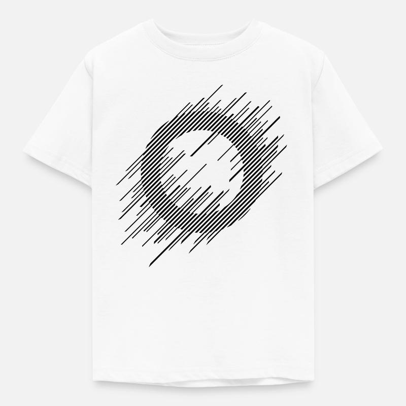 Ray Circle - Kids' T-Shirt - white