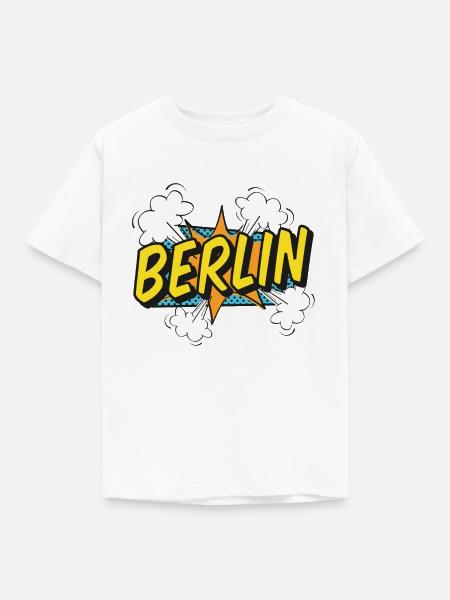 Berlin Explosion - Kinder T-Shirt - Weiß