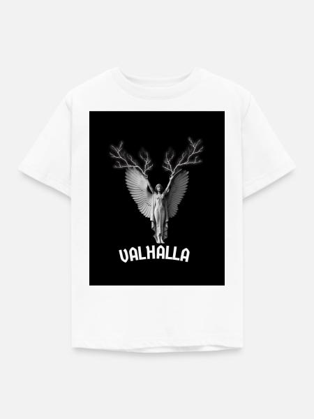 Valhalla - Kinder T-Shirt - Weiß