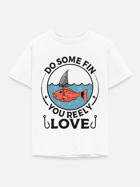 Something You Love - Kinder T-Shirt - Weiß