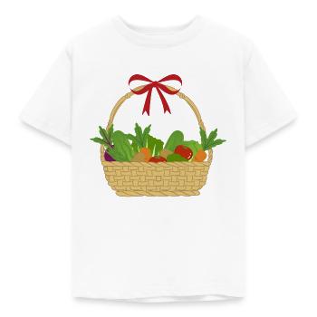 Vegetables - Kids' T-Shirt - white - Front - AI Model Kid Male (0cm)